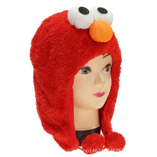 Foto 3 | Foto 3 | Sombrero Con Forma De Marioneta De Disney Anime De Sesame Street Elmo Cookie Monster - Venta Internacional.