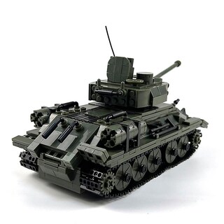 Foto 5 | Foto 5 | Bloques De Construcción Toy De La Segunda Guerra Mundial Unión Soviética T34 (85) - Venta Internacional.