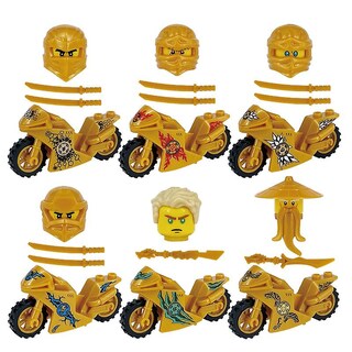 Foto 3 | Foto 3 | Set De Bloques De Construcción Golden Ninja Motorcycle Para 6 Niños - Venta Internacional.