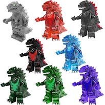Building Blocks Mechanical Godzilla 8 Piezas Para Niños - Venta Internacional.