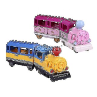 Foto 2 | Foto 2 | Tren Duplo Blocks De Juguete Que Funciona Con Pilas Luz Y Sonido - Venta Internacional.