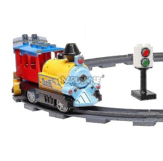 Foto 4 | Foto 4 | Tren Duplo Blocks De Juguete Que Funciona Con Pilas Luz Y Sonido - Venta Internacional.