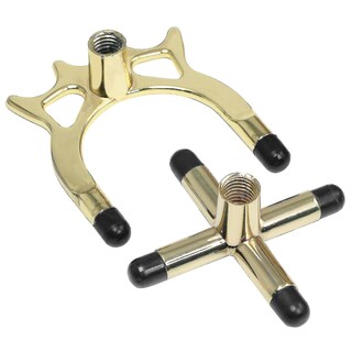 Foto 4 | Foto 4 | Juego De Reposapiés Para Taco De Billar Con Forma De Cruz Con Forma De Araña 2 Unidades Dorado - Venta Internacional.