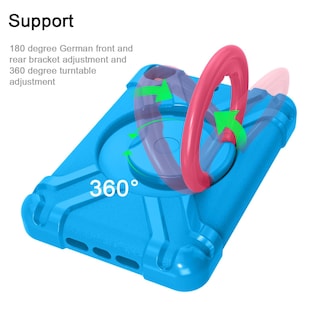 Foto 5 | Foto 5 | Funda Para Tablet Akabeila Para Apple Ipad Mini 1/2/3 Para Niños Azul+rosa - Venta Internacional.