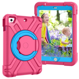 Foto 1 | Foto 1 | Funda Para Tablet Akabeila Para Apple Ipad Mini 1/2/3 Para Niños Rosa Rojo+azul - Venta Internacional.