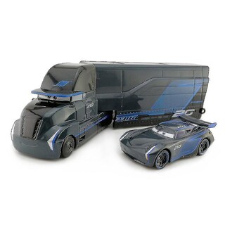 Foto 1 | Foto 1 | Camión Portacontenedores Toy Racing Car Black Storm Jackson X2 - Venta Internacional.