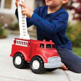 Foto 1 | Foto 1 | Fire Truck Green Toys Bpa Free Para Juegos Imaginativos - Venta Internacional.