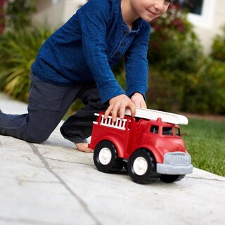 Foto 2 | Foto 2 | Fire Truck Green Toys Bpa Free Para Juegos Imaginativos - Venta Internacional.