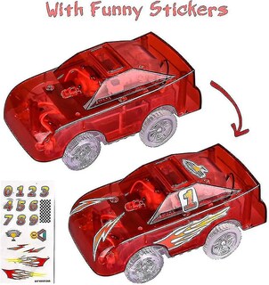 Foto 5 | Foto 5 | Autos De Carreras De Juguete Iluminados De Repuesto Para Track Cars Paquete De 4 - Venta Internacional.