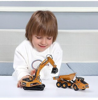 Foto 4 | Foto 4 | Cargadora De Ruedas Para Vehículos De Construcción Volquete Excavadora 1:50 - Venta Internacional.