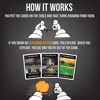Foto 2 | Foto 2 | Juego De Cartas Exploding Kittens Nsfw Russian Roulette - Venta Internacional.