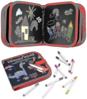 Foto 1 | Foto 1 | Libro De Grafiti Borrable Con 12 Bolígrafos De Acuarela - Venta Internacional.