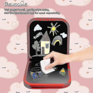 Foto 4 | Foto 4 | Libro De Grafiti Borrable Con 12 Bolígrafos De Acuarela - Venta Internacional.