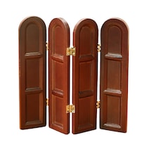Mampara Separador De Habitaciones De Madera Para Muebles En Miniatura Dollhouse - Venta Internacional.