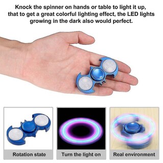 Foto 2 | Foto 2 | Juguete Giratorio De Mano De Aleación De Zinc Con Forma De Murciélago Con Tres Hilanderos Para La Ye - Venta Internacional.