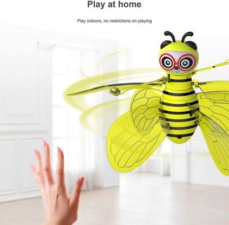 Foto 3 | Foto 3 | Mini Dron Rc Bee Induction Aeronave Con Sensor De Infrarrojos Mano S - Venta Internacional.