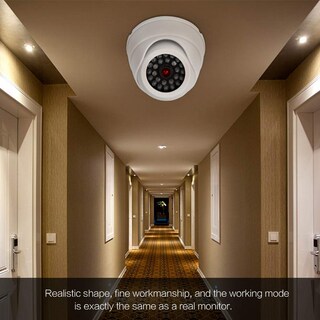 Foto 2 | Foto 2 | Cámara De Seguridad Falsa Dioche Dome Con Luz Led A Prueba De Agua - Venta Internacional.