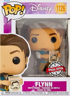 Foto 2 | Foto 2 | Figura Funko Pop Disney Tangled Flynn Rider Con Póster - Venta Internacional.