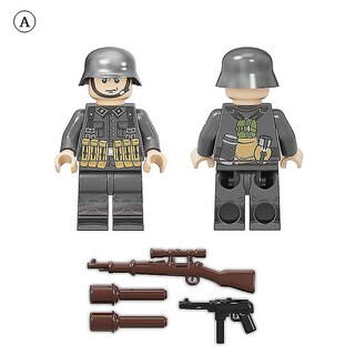 Foto 2 | Foto 2 | Bloques De Construcción: Soldados Del Ejército Militar De Alemania Con Armas - Venta Internacional.