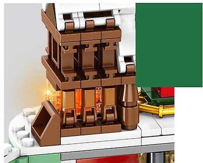 Foto 2 | Foto 2 | Bloques De Juguete Giratorios Navideños Sembo Con Elementos De Iluminación - Venta Internacional.