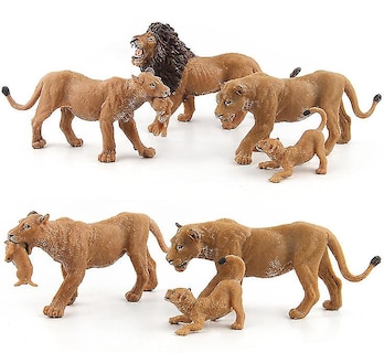 Foto 3 | Foto 3 | Modelo De La Familia De Leones De Toy Animal Park Para La Educación Temprana - Venta Internacional.