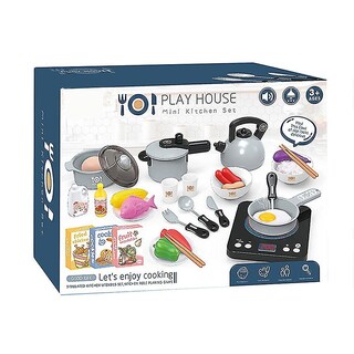 Foto 1 | Foto 1 | Juego De Juguetes Imaginarios De Cocina Para Niños Con 28 Piezas Y Bolsa De Almacenamiento - Venta Internacional.