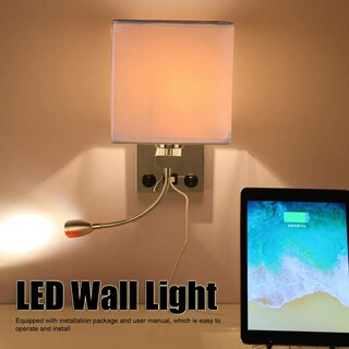 Foto 5 | Foto 5 | Lámpara De Pared Led Gransun Para Lectura Junto A La Cama Estudio Y Dormitorio - Venta Internacional.
