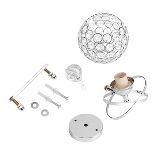 Foto 3 | Foto 3 | Lámpara De Pared Moderno Con Pantalla De Cristal E27 Zerone - Venta Internacional.