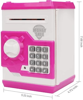 Foto 2 | Foto 2 | Piggy Bank Con Contraseña De Cajero Automático Electrónico Para Niños - Venta Internacional.