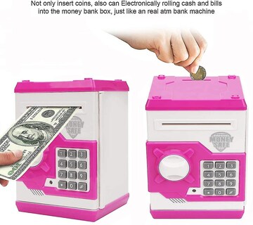 Foto 3 | Foto 3 | Piggy Bank Con Contraseña De Cajero Automático Electrónico Para Niños - Venta Internacional.