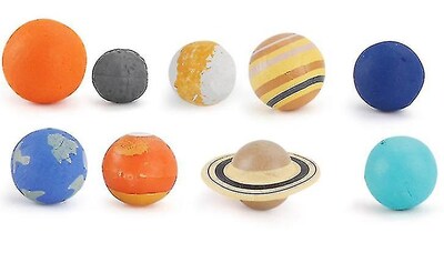 Foto 4 | Foto 4 | Juego De Modelos Planet De Toy Universe 9 Piezas Para Niños De Más De 2 Años - Venta Internacional.