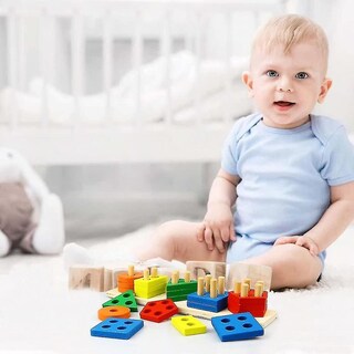 Foto 5 | Foto 5 | Clasificación De Formas Y Colores De Los Juguetes Building Block Para Niños - Venta Internacional.
