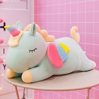 Almohada De Peluche Para Dormir Con Forma De Unicornio Suave Para Bebés Y Niños - Venta Internacional.