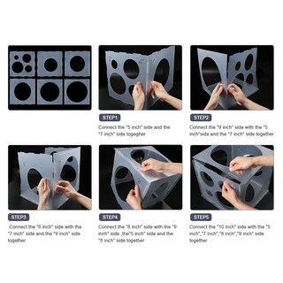 Foto 6 | Foto 6 | Balloon Sizer Cube Pollieay De 2 A 10 Pulgadas Para Decoración De Globos - Venta Internacional.