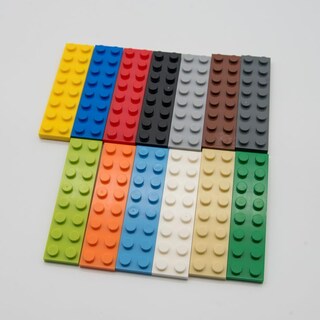 Foto 3 | Foto 3 | Placas De Construcción Plwooyur Clásicas Rojas 2x8 - 100 Piezas - Venta Internacional.