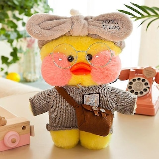 Foto 2 | Foto 2 | Muñeco De Peluche Con Ácido Hialurónico Patito Amarillo 30 Cm - Venta Internacional.