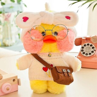 Foto 3 | Foto 3 | Muñeco De Peluche Con Ácido Hialurónico Patito Amarillo 30 Cm - Venta Internacional.