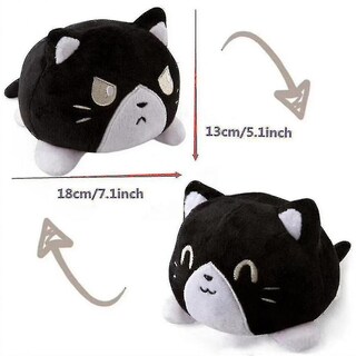 Foto 3 | Foto 3 | Muñeca Plegable De Doble Cara Con Forma De Gato Gato Unicornio Juguete De Peluche 20 Cm - Venta Internacional.