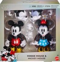 Figuras de Acción Mattel Disney 100 Mickey y Minnie Mouse - Venta Internacional