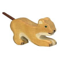 Figura De Juguete Holztiger Little Lion Que Juega A La Madera Para Niños - Venta Internacional.