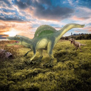 Foto 2 | Foto 2 | Figura De Dinosaurio Cogo Man Spinosaurus Jurassic Realistic - Venta Internacional.