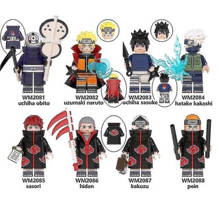 Foto 1 | Foto 1 | Set De Bloques De Construcción De La Serie Naruto Para Niños (8 Piezas) - Venta Internacional.