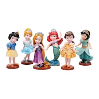 Set De Figuras De Acción Princesa Blanca Nieves 9 Cm 6 Unidades - Venta Internacional.