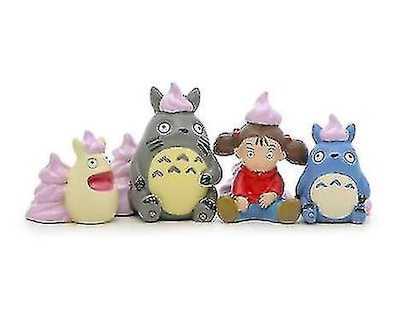 Foto 1 | Foto 1 | Minifiguras De Juguete Hayao Miyazaki My Neighbor Totoro X4 - Venta Internacional.