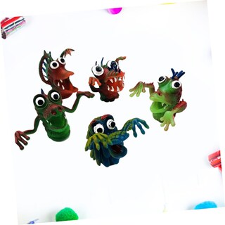 Foto 5 | Foto 5 | Muñeca Abaodam De Silicona De Toy Finger Puppets 5 Unidades Para Niños - Venta Internacional.