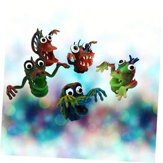 Foto 7 | Foto 7 | Muñeca Abaodam De Silicona De Toy Finger Puppets 5 Unidades Para Niños - Venta Internacional.