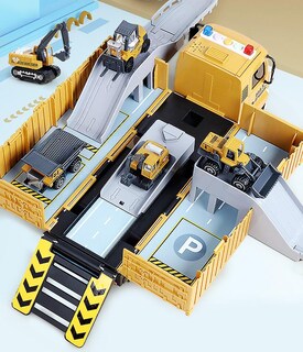 Foto 4 | Foto 4 | Camión Contenedor Juguete Ingeniería A Gran Escala Para Niños - Venta Internacional.