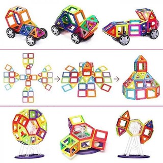 Foto 4 | Foto 4 | Juguetes Con Bloques Magnéticos 3d 109 Unidades Para Niños De 3 A 12 Años - Venta Internacional.