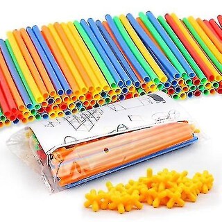 Foto 2 | Foto 2 | Juguete Educativo Con Bloques De Construcción De Paja En 4d Para Niños De 2 A 13 Años - Venta Internacional.