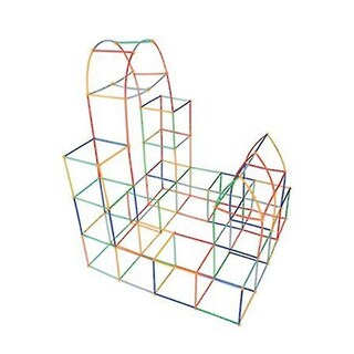 Foto 4 | Foto 4 | Juguete Educativo Con Bloques De Construcción De Paja En 4d Para Niños De 2 A 13 Años - Venta Internacional.